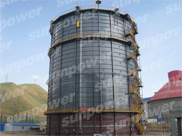 青海盐湖海纳化工有限公司聚氯乙烯一体化项目电石接纳气柜