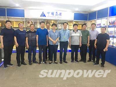 新绛县组团到南京永盈会集团考察