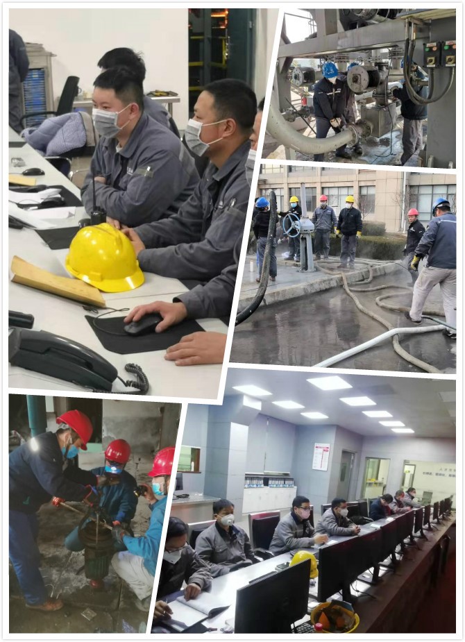 一连做好疫情防控及复工准备事情