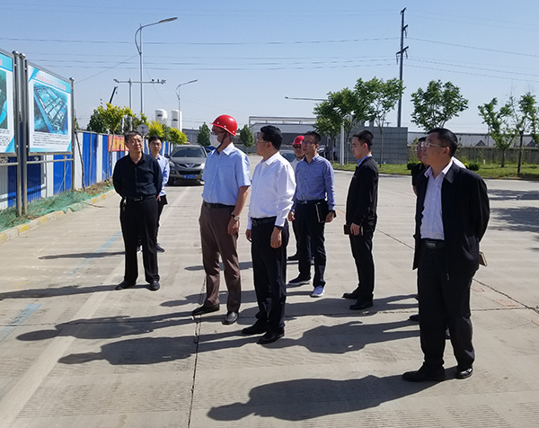 保定市高阳县委书记高怀军莅临永盈会清洁能源长润环保公司考察