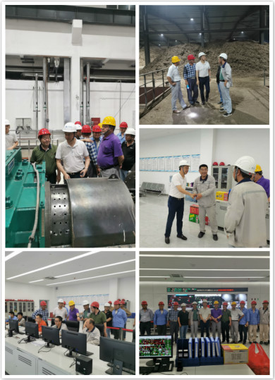 迎节点为斗争者庆功 扬士气保试运行乐成——永盈会清洁能源总司理谷三军一行到新泰项目视察慰问