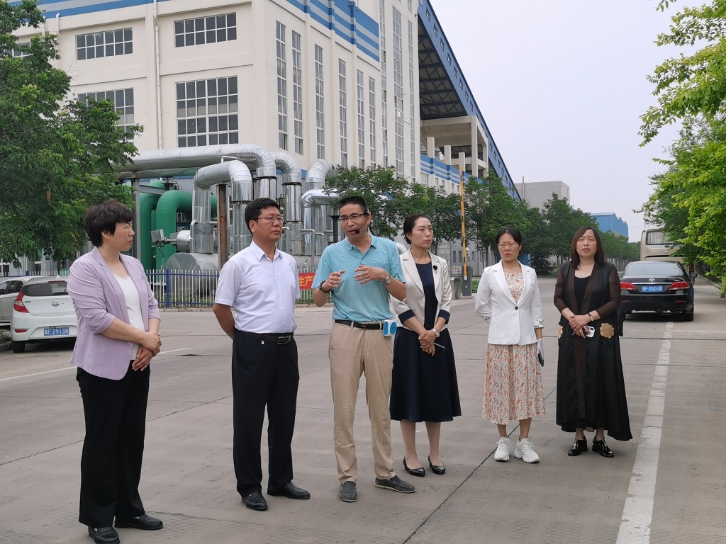 高阳县政协向导一行莅临长润环保走访、座谈